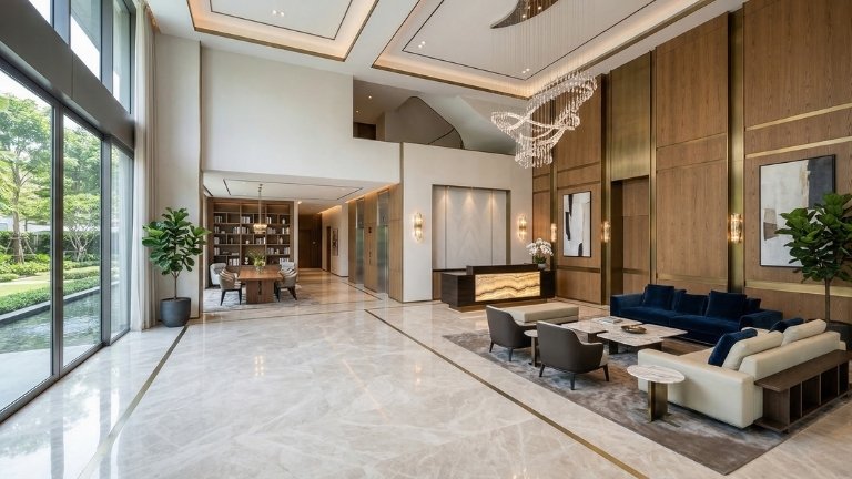 Lobby and common areas